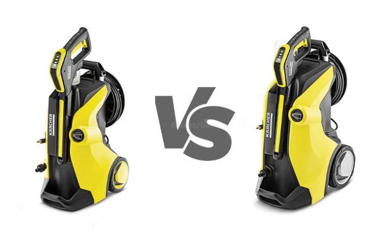 Karcher K4 versus K5